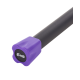 Бодибар BB-301 6 кг, неопреновый, черный/фиолетовый